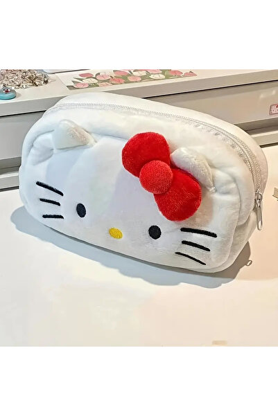 iyzi Suport pentru creion alb drăguț Hello Kitty Suport pentru creion pentru fete Hello Kitty Cutie pentru creion Cantasi