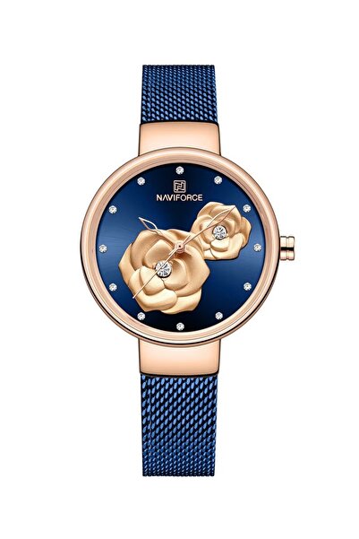 Naviforce Women's Stainless Steel Analog Wrist Watch