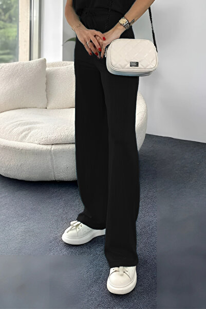 YAKAMEL Women's Trend Model Stylish Ribbed Bottom