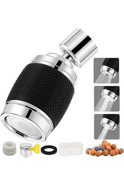CEVILLAE prelungitor robinet, aluminiu, 22-24 mm, argintiu