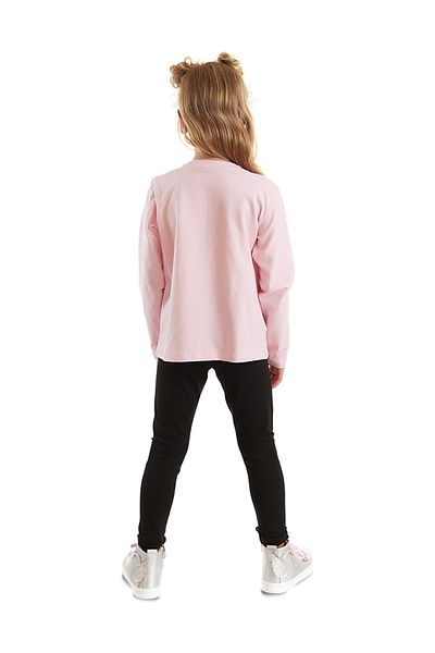 Denokids Sada legín Panda Unicorn Girl s volánovým tričkem