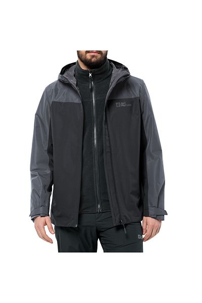 Jack Wolfskin 1115311-6001 Taubenberg 3 in 1 M Men's Outdoor Mountain