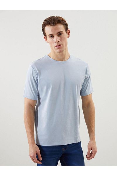 LC Waikiki Ανδρικό T-Shirt από βαμβακερό χτενισμένο λαιμό