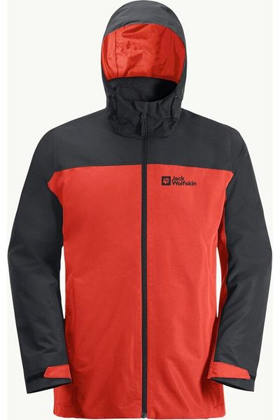 Jack Wolfskin 1115311-2193 Taubenberg 3in1 Jkt M Men's Outdoor Coat