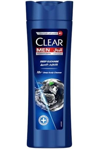 Clear Men Deep Cleanse Shampoo 400ml – 10X Scalp Detox, Anti-Dandruff & Oil Control Formula
