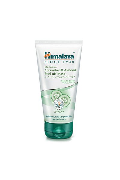 Himalaya Moisturizing Cucumber & Almond Peel-Off Mask – 150 ml | Hydrating Herbal Mask for Smooth