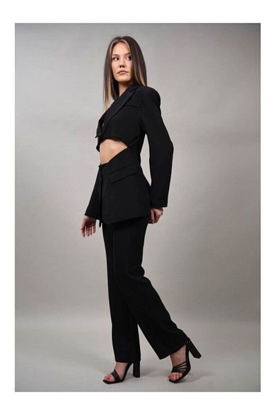 LUMİNA SACOU COSTUM CUT OUT MILANO S Negru