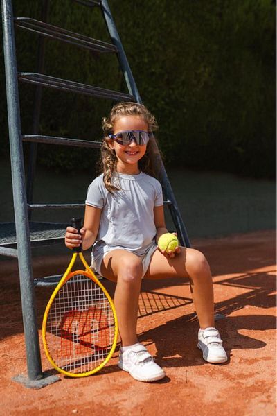 ToysAll Olivio&Co Sport Half Rim Children's Sunglasses - Azure Blue