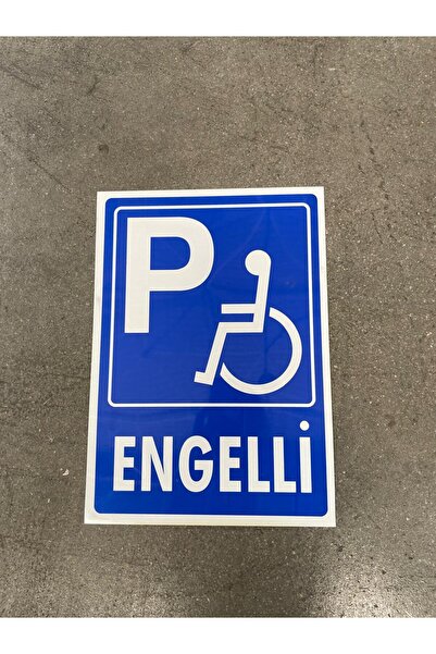 SÖNSAN Uyari Levhalari ''Engelli Park Yeri'' Pvc 25*35