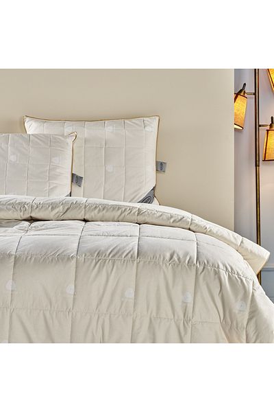 Linens لحاف مزدوج من الصوف الصوفي