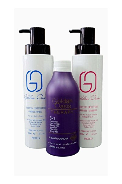 GOLDEN OASIS مجموعة العلاج بالبروتين البرازيلي