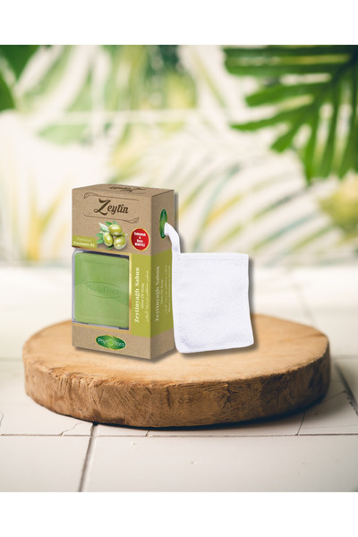 Phytoflora Olive Oil Soap with Pouch and Soap Dish Gift 125 Gr