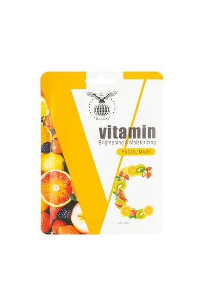Bläck Black | Whitening Face Mask | With Vitamin C | One Mask