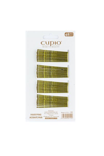 Cupio Agrafe de par Cupio - Maro ondulate 6 cm