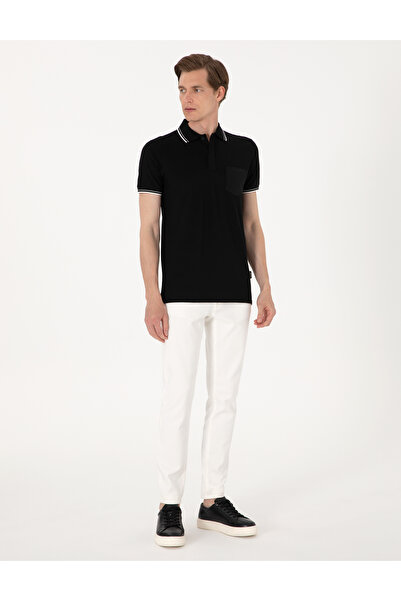 Pierre Cardin Ekru Slim Fit Jean Pantolon 50309081-VR019