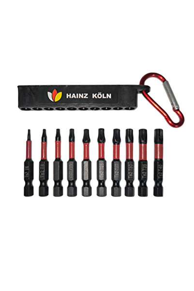 ÖZGÜN 10 Parça Torks Yıldız T Serisi Uç Seti