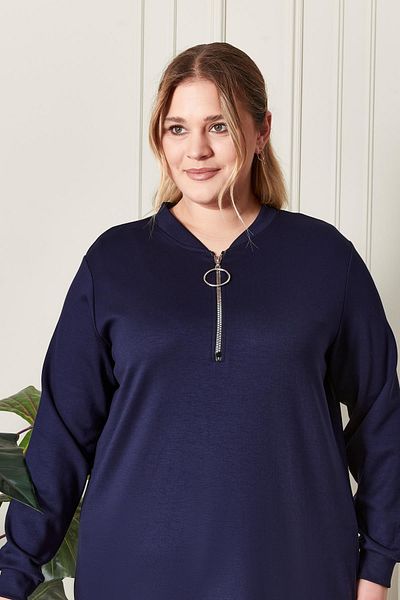Ferace Women's Large Size Tunic