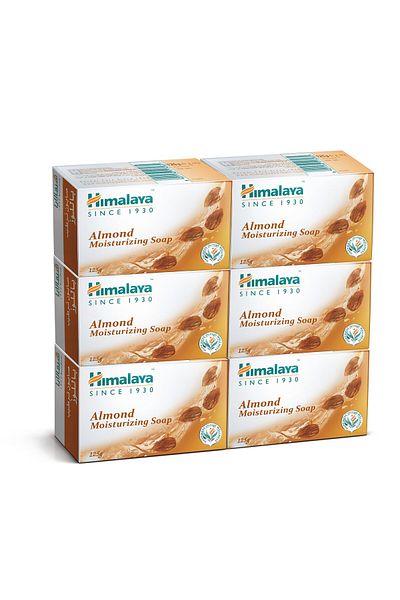 Himalaya Assorted Soap Value Pack – 6 x 125 g | Herbal Bathing Soaps for Nourished, Fresh