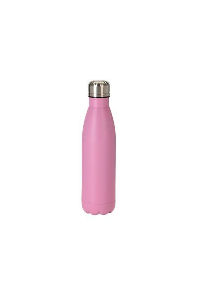 Excellent Houseware Θερμός Colorlife Ροζ, ανοξείδωτο ατσάλι, 500 ml