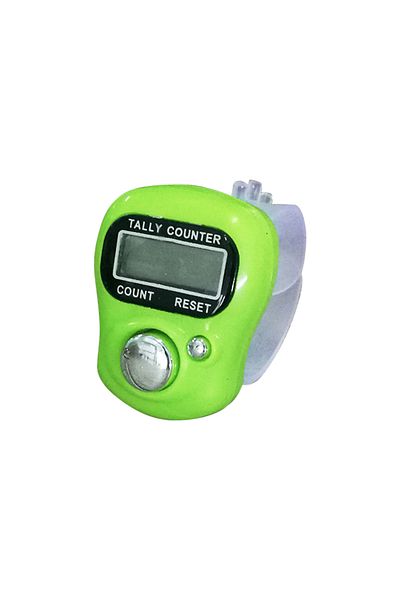 Gaqqee Green New Finger Counter Lcd Electric Digital Display With Light Tally Counter Stitch Marker Sewing