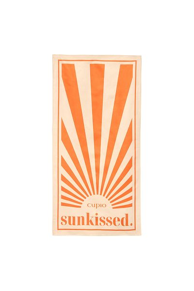 Cupio Sunkissed fitness towel.