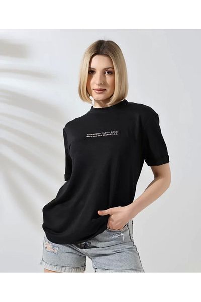 Wheat Butik Tricou unisex cu imprimeu Lim Fit - Iyah