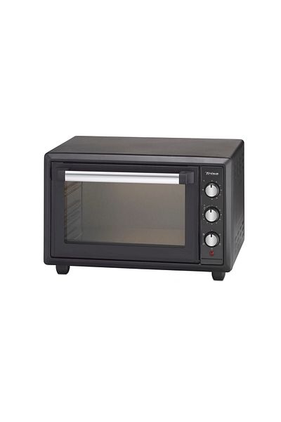 Trisa Cuptor electric cu convecție 28L Trisa 7380.4312, 1500 W, temporizator 90 min, tavă și grătar emailate
