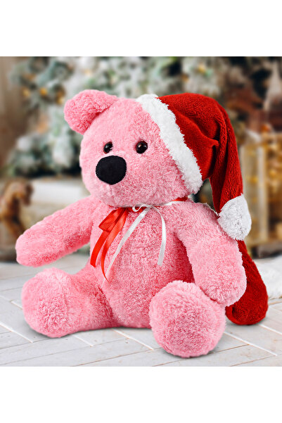Özgüner Oyuncak 55 cm Santa Claus Teddy Bear - Cute and Cheerful Christmas Gift