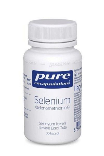 Pure Encapsulations خالي من السيلينيوم - 30 كبسولة سيلينوميسين