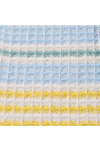 Evidea Soft Radiant Single Pike - Ecru / Blue - 160X230 cm