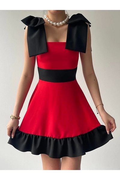 Silerra Rochie cu fundita de fier