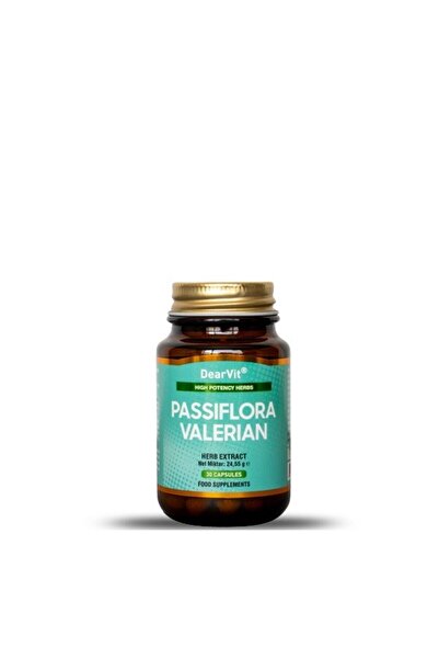 DEARVİT Dearvit Passiflora Valerian 30 Kapsül