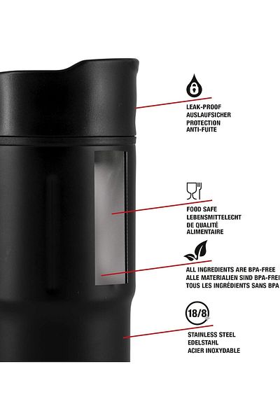 SIGG Insulated Coffee - Travel Mug Gemstone Obsidian