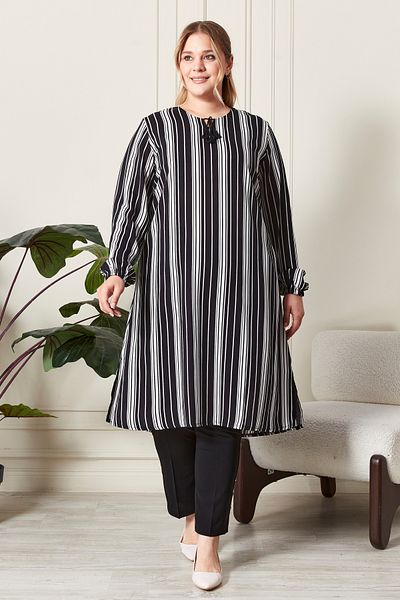 Ferace Women's Hijab Large Size Clothing String Summer Tunic