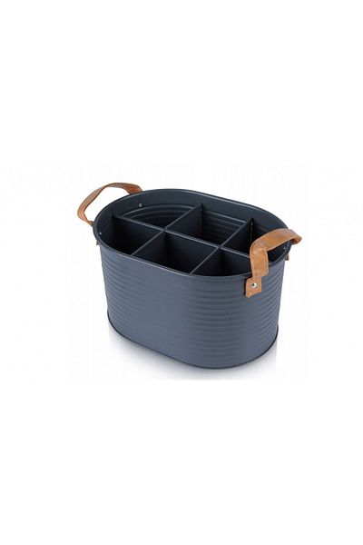 Excellent Houseware Solsbery forge, metal, black, 17.5 x 14 x 24.5 cm