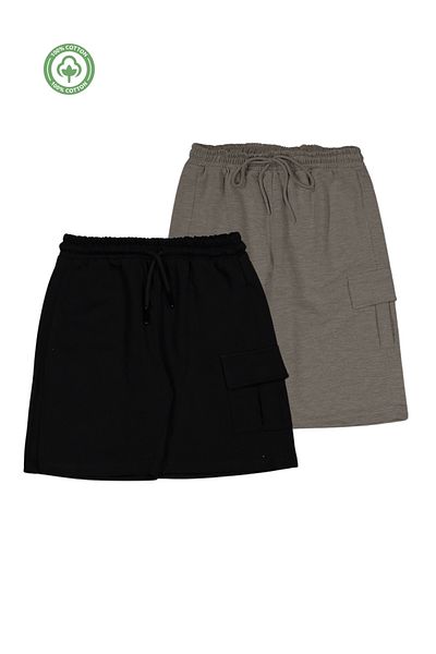 Divonette Girls Boys Cotton 2-Piece Shorts Set - Children's Clothing