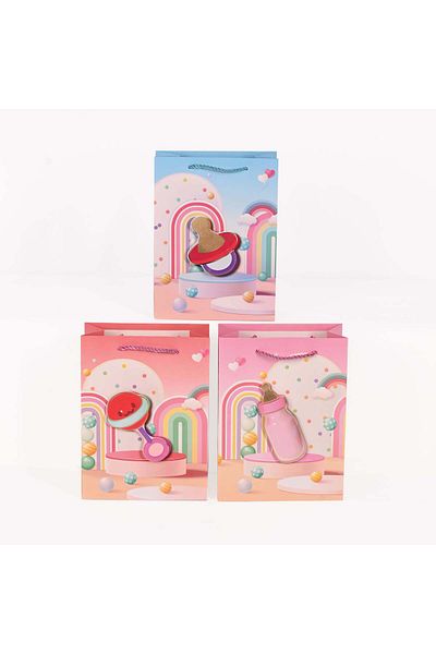 Party and Story Newborn gift bags for girls and boys