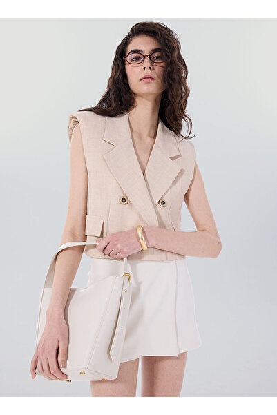 People By Fabrika Taş Kadın Yelek SPBF4SL-YLK5599