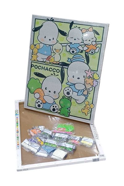 Party and Story Diamond painting kit for kids artwork
