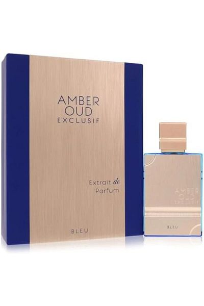 Al Haramain Orientica Amber Oud Exclusif Extrait De Parfum Bleu Eau De Parfum Spray for Men 2.0 Ounc