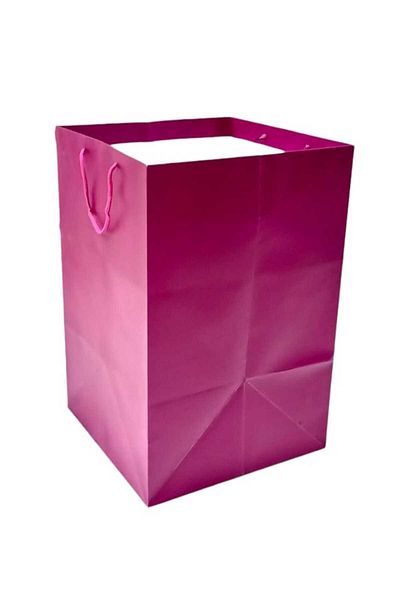 Party and Story Large gift bags, 12 pieces, light fuchsia Size 35Ã—35Ã—53CM