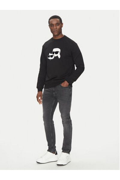 Karl Lagerfeld Mens Sweatshirt 705063 552941 Black