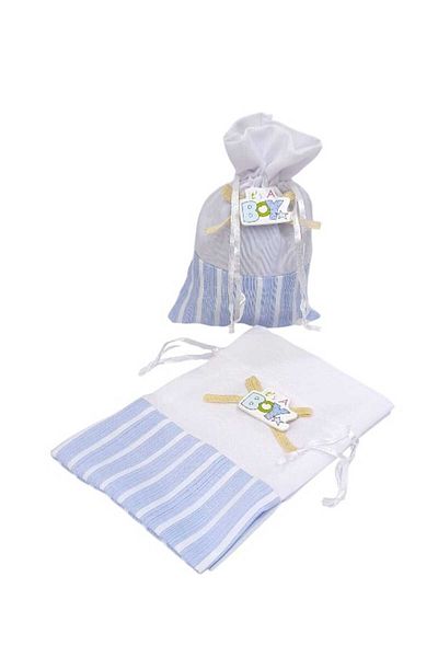 Party and Story Newborn baby gift bags made of fabric, 12 pieces Size9CM Ã—7CM