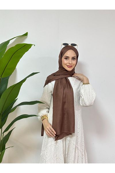 Pull Scarfs Menkaure Pattern - Dusty Brown