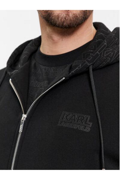 Karl Lagerfeld Mens Sweatshirt 705062-541900 Black