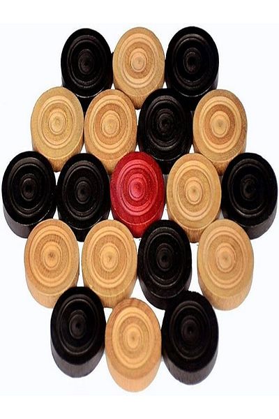 rexa Wooden Carrom Coins