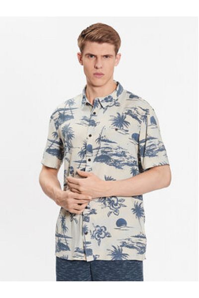 Quiksilver Cămașă bărbătească EQYWT04475 Colorată