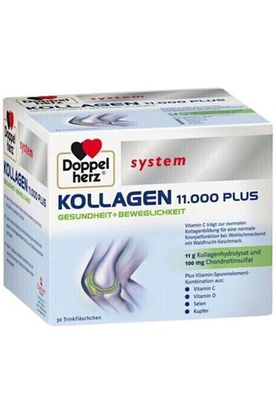 Doppelherz System Kollagen 11,000 Plus, 30 drinkable vials