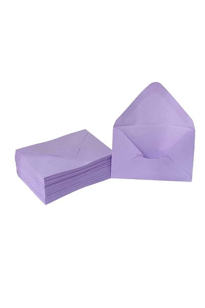 Party and Story Purple letter envelope, 100 pieces Size 11CM Ã—8CM