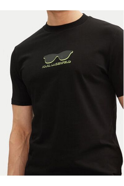 Karl Lagerfeld Men's T-Shirt 755400 552235 Black